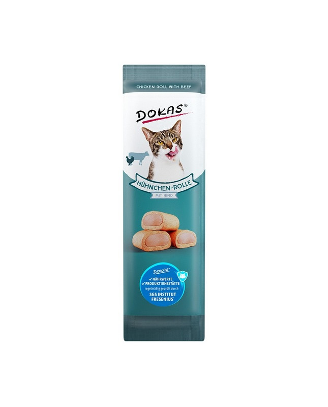Dokas Kot Paszteciki Kurczak & Wołowina 10G