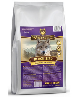 Wolfsblut Dog Black Bird Adult Small - Indyk I Bataty 7,5Kg