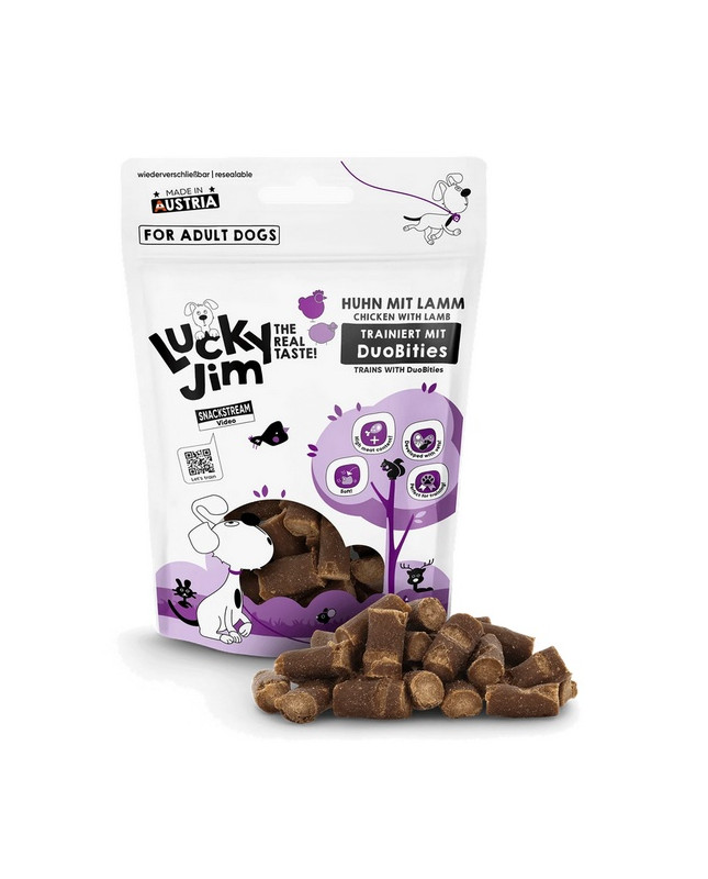 Lucky Jim Duobities Kurczak I Jagniecina 70G