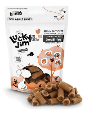 Lucky Jim Duobities Kurczak I Indyk 70G