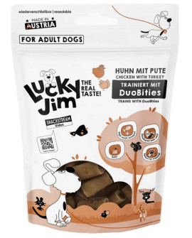 Lucky Jim Duobities Kurczak I Indyk 70G