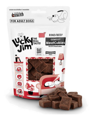 Lucky Jim Meatcubies Wołowina 70G