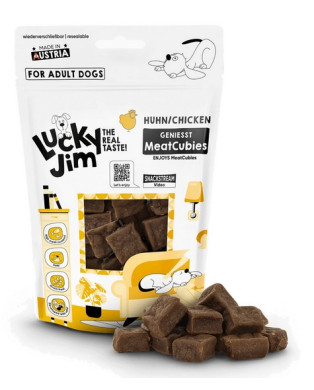 Lucky Jim Meatcubies Kurczak 70G