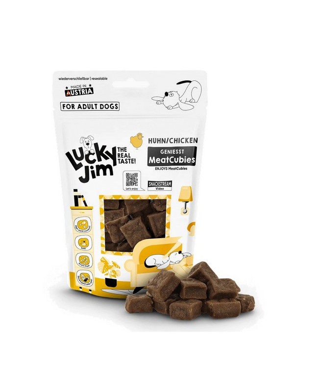 Lucky Jim Meatcubies Kurczak 70G