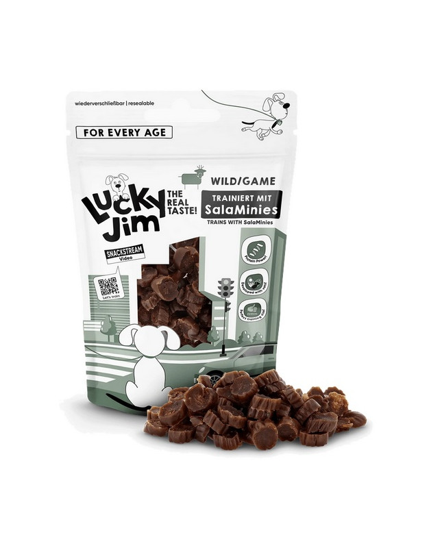 Lucky Jim Salaminies Dziczyzna 70G