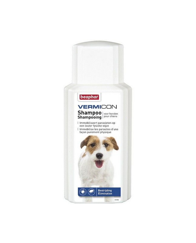 Beaphar Vermicon Szampon Dla Psa Przeciwko Pchłom I Kleszczom 200Ml