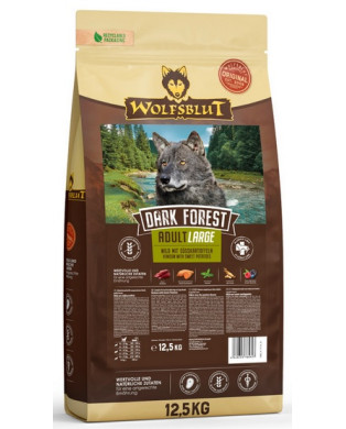 Wolfsblut Dog Dark Forest Adult Large - Dziczyzna I Bataty 12,5Kg