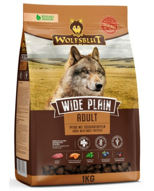 Wolfsblut Dog Wide Plain Adult - Konina I Bataty 1Kg