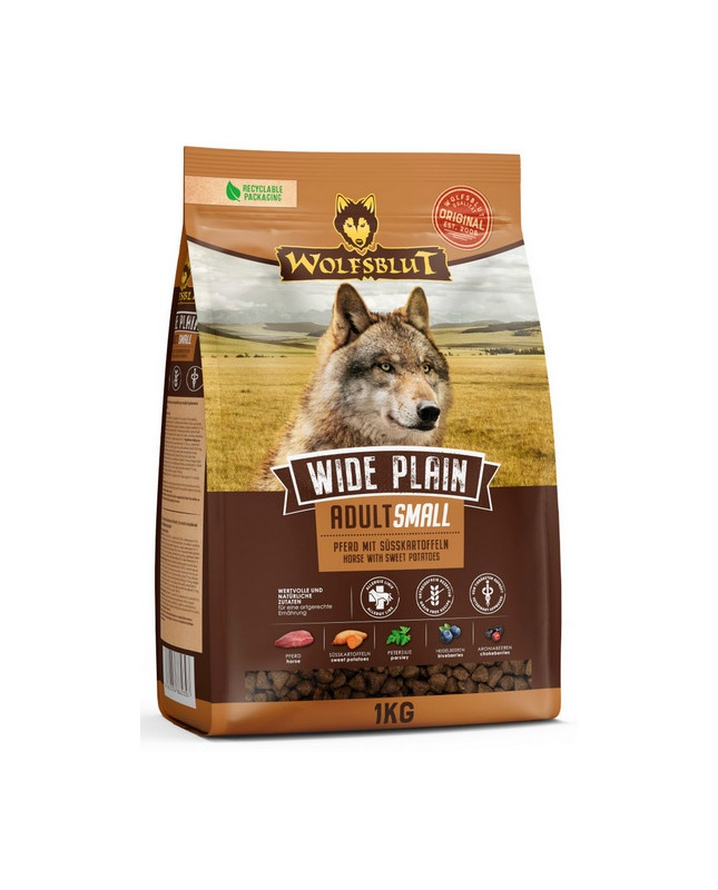 Wolfsblut Dog Wide Plain Small - Konina I Bataty 1Kg