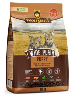 Wolfsblut Dog Wide Plain Puppy - Konina I Bataty 1Kg