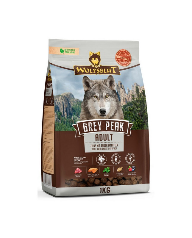 Wolfsblut Dog Grey Peak Adult - Koza I Bataty 1Kg