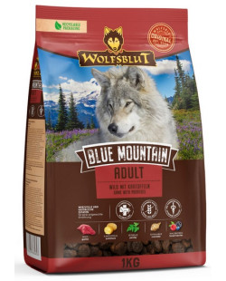 Wolfsblut Dog Blue Mountain Adult - Dziczyzna I Ziemniaki 1Kg