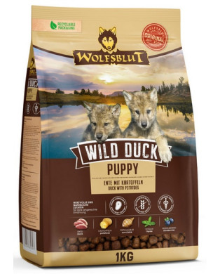 Wolfsblut Dog Wild Duck Puppy - Kaczka I Ziemniaki 1Kg