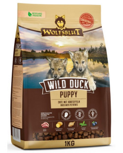 Wolfsblut Dog Wild Duck Puppy - Kaczka I Ziemniaki 1Kg