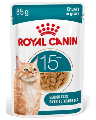 Royal Canin Ageing +15 Karma Mokra Dla Kotów Dojrzałych W Sosie Saszetka 85G
