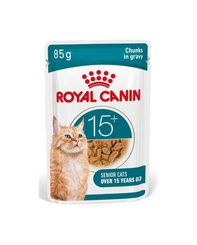 Royal Canin Ageing +15 Karma Mokra Dla Kotów Dojrzałych W Sosie Saszetka 85G