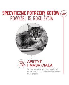 Royal Canin Ageing +15 Karma Mokra Dla Kotów Dojrzałych W Sosie Saszetka 85G
