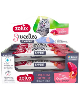 Zolux Sweeties Kremowy Przysmak Dla Kota - Tuńczyk I Krewetka 14G