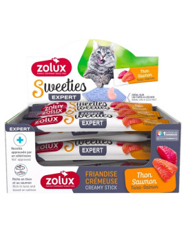 Zolux Sweeties Kremowy Przysmak Dla Kota - Tuńczyk I Łosoś 14G