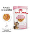 Royal Canin Kitten Sterilised Karma Mokra W Galaretce Dla Kociąt Od 6 Do 12 Miesiąca Życia, Sterylizowanych Saszetka 85G