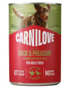 Carnilove Dog Duck & Pheasant Adult - Kaczka I Bażant Puszka 400G