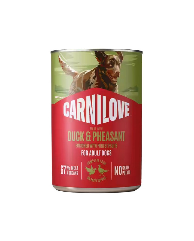 Carnilove Dog Duck & Pheasant Adult - Kaczka I Bażant Puszka 400G
