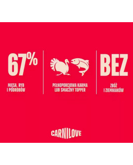 Carnilove Dog Salmon & Turkey Adult - Łosoś I Indyk Puszka 400G
