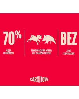 Carnilove Dog Lamb & Wild Boar Adult - Jagnię I Dzik Puszka 400G