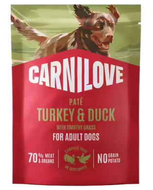 Carnilove Dog Turkey & Duck - Indyk I Kaczka Saszetka 300G