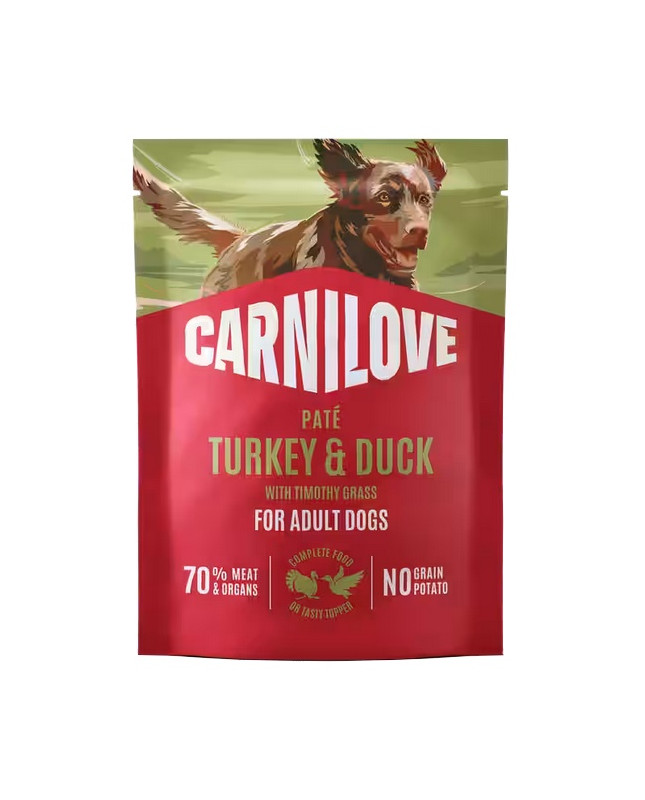 Carnilove Dog Turkey & Duck - Indyk I Kaczka Saszetka 300G