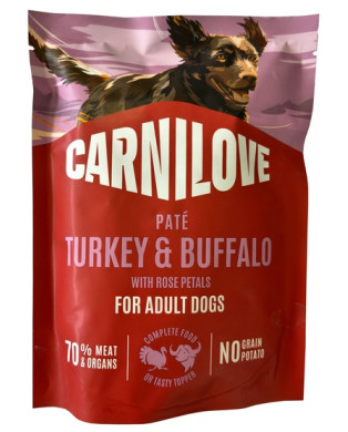 Carnilove Dog Turkey & Buffalo - Indyk I Bawół Saszetka 300G