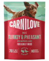 Carnilove Dog Turkey & Pheasant - Indyk I Bażant Saszetka 300G