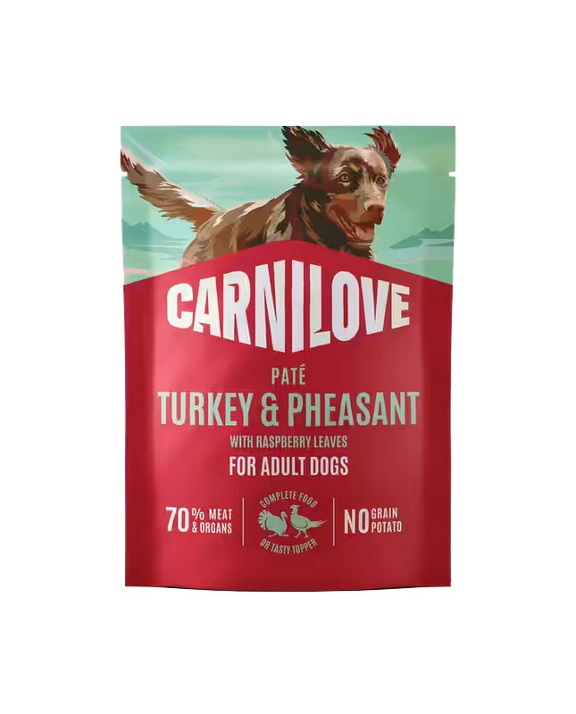 Carnilove Dog Turkey & Pheasant - Indyk I Bażant Saszetka 300G