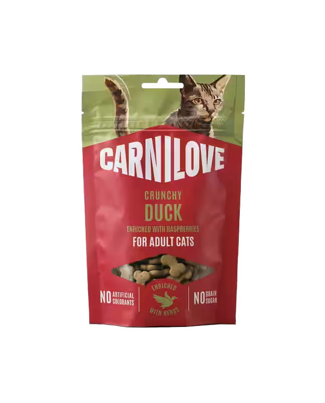 Carnilove Cat Crunchy Snack Duck 50G