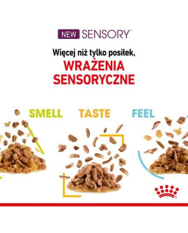 Royal Canin Sensory Taste W Sosie Karma Mokra Dla Kotów Dorosłych Saszetka 85G