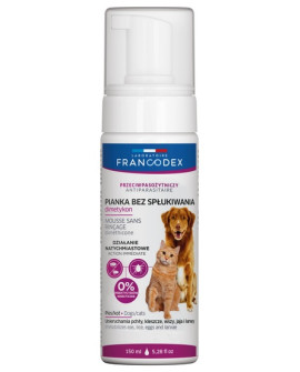 Francodex Pianka Bez Spłukiwania Z Dimetykonem Dla Psa I Kota 150Ml
