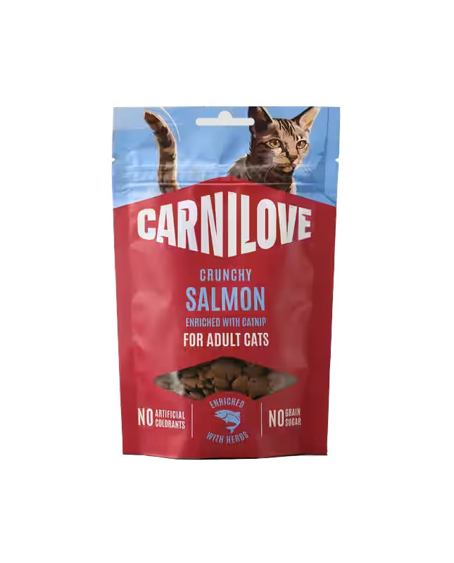 Carnilove Cat Crunchy Snack Salmon 50G