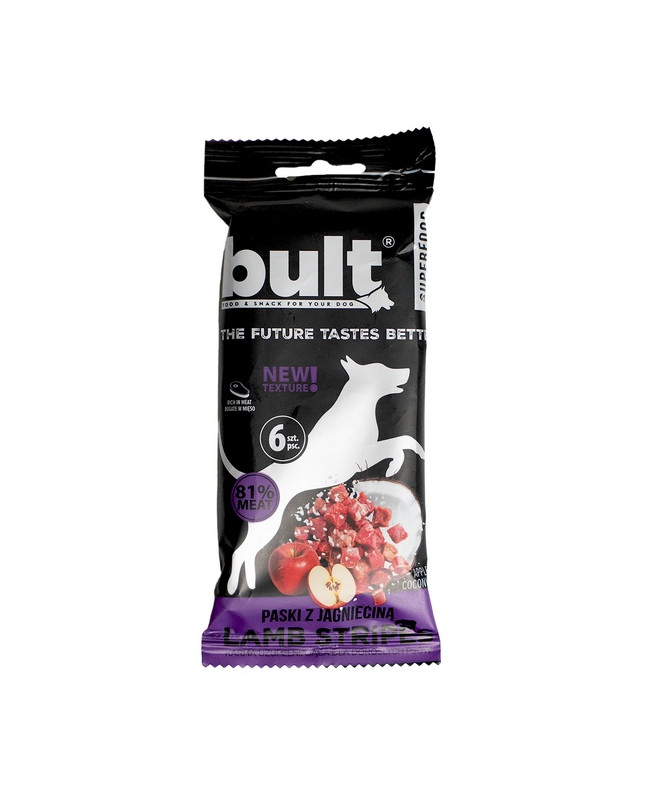 Bult Superfood Tasty Stripes Paski Z Jagnięciną 60G