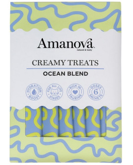 Amanova Cat Creamy Treats Ocean Blend Tuna & Salmon - Tuńczyk I Łosoś 6X15G