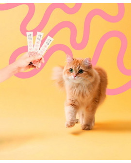 Amanova Cat Creamy Treats Seaside Roast Tuna & Chicken Liver - Tuńczyk I Wątróbka 6X15G