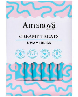 Amanova Cat Creamy Treats  Umami Bliss Chicken & Katsuobushi - Kurczak I Katsuobushi 6X15G