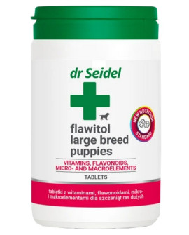 Dr Seidel Flawitol Dla Szczeniąt Ras Dużych 200 Tabl.
