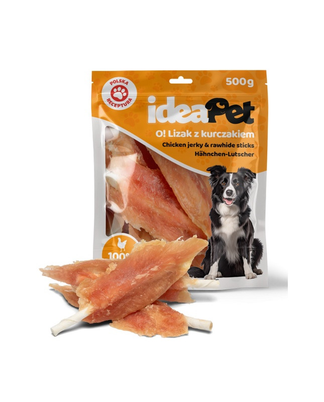 Ideapet Lizak Z Kurczakiem 500G