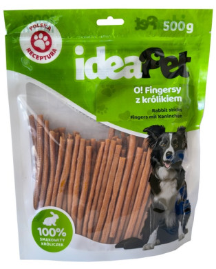 Ideapet O! Fingersy Z Królikiem 500G