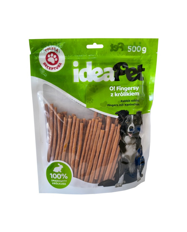 Ideapet O! Fingersy Z Królikiem 500G