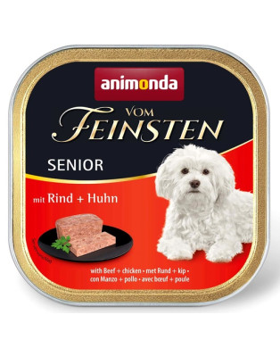 Animonda Vom Feinsten Dog Senior Wołowina I Kurczak 150G