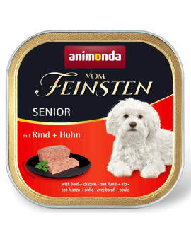Animonda Vom Feinsten Dog Senior Wołowina I Kurczak 150G