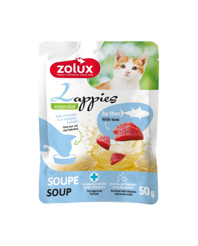 Zolux Lappies Przysmak Dla Kota - Zupa Z Tuńczykiem 50G
