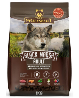 Wolfsblut Dog Black Marsh Adult - Bawół I Bataty 1Kg