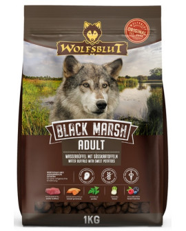 Wolfsblut Dog Black Marsh Adult - Bawół I Bataty 1Kg